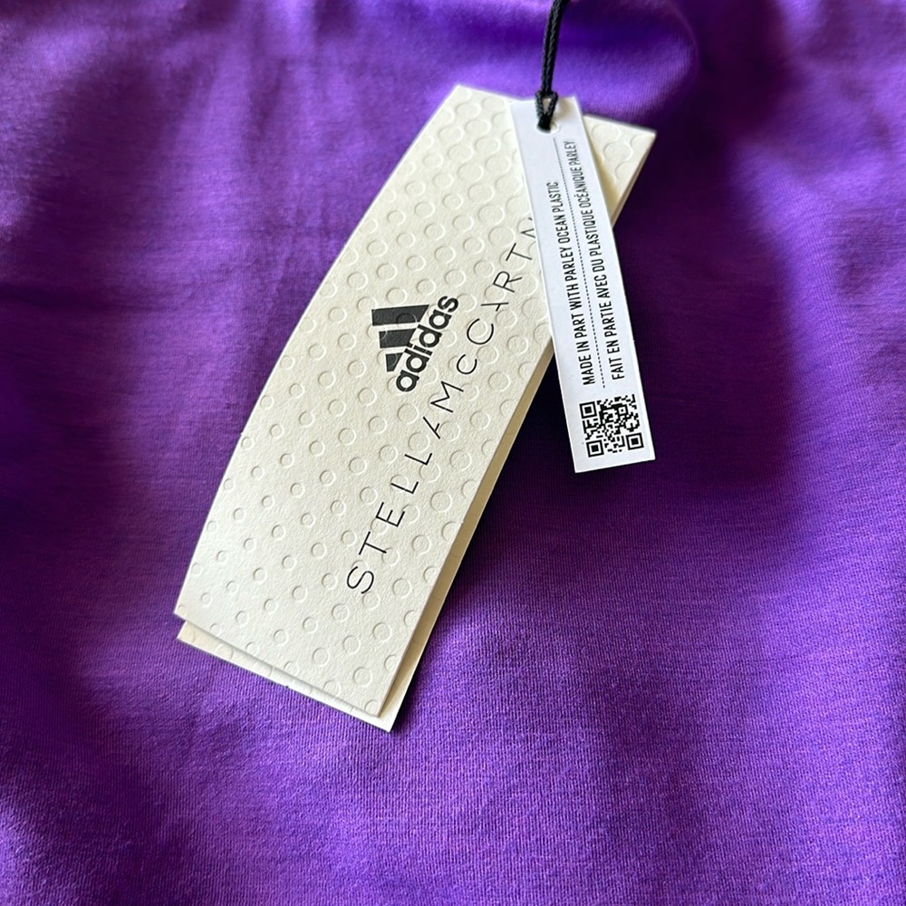 NWT ADIDAS BY STELLA MCCARTNEY MATERNITY YOGA LEGGINGS PURPLE💜